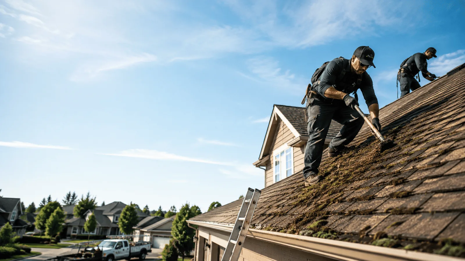 Roof Moss Removal in Masury, OH near me